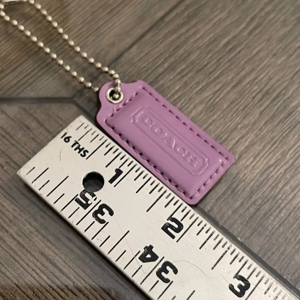 Coach Signature Stripe Hipster Slim Duffle Crossbody Purple - Lavender Hangtag